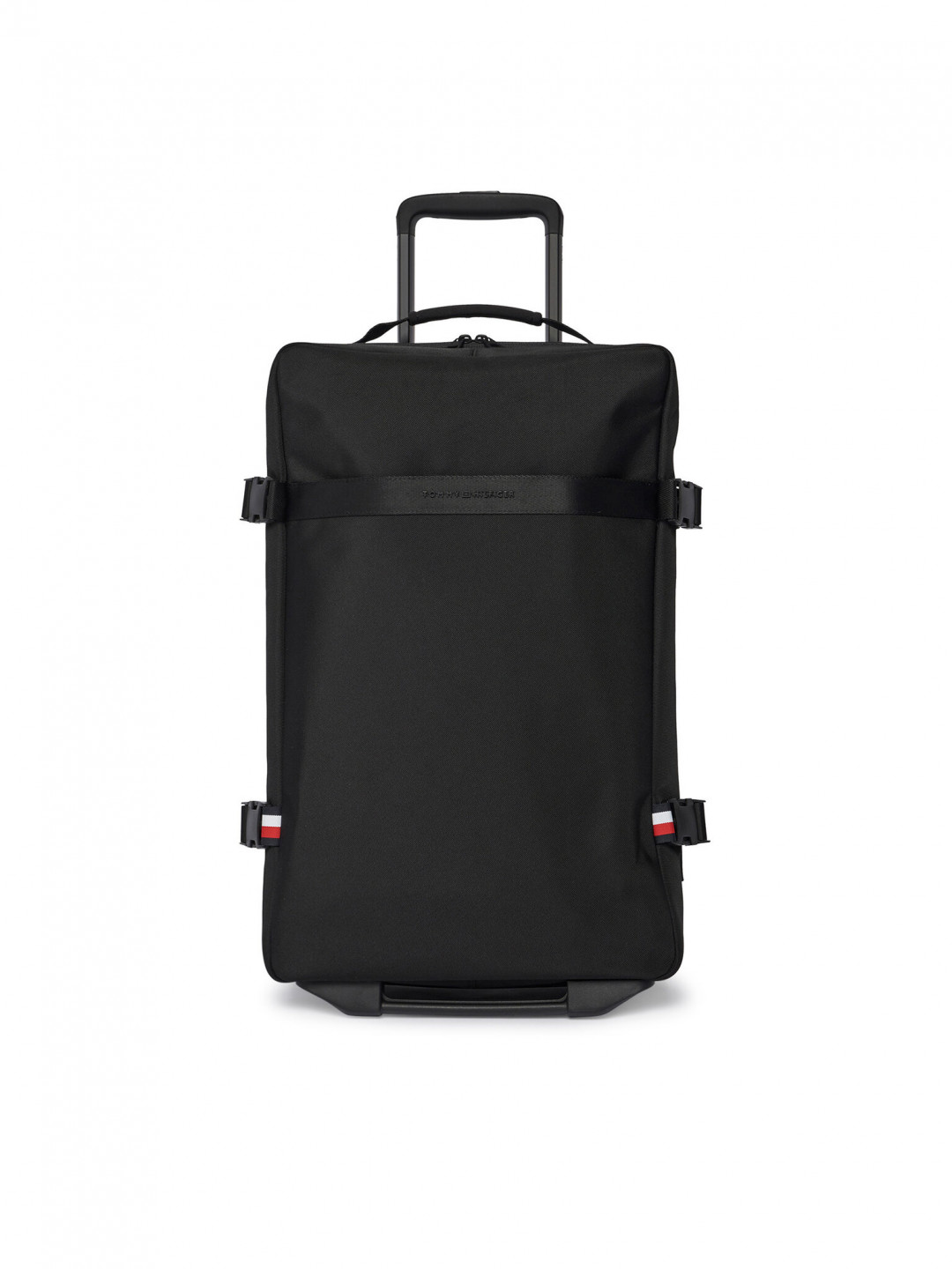 Tommy Hilfiger Kabinový kufr Th Nylon Travel Soft AM0AM13474 Černá